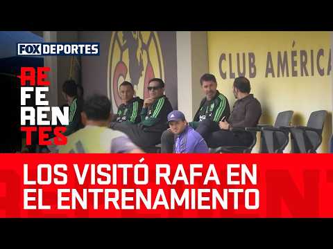 ¡LOS VISITÓ RAFA! | Márquez estuvo en el entrenamiento del América | Referentes