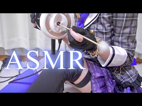 【ASMR/囁き声】星街すいせい☄️コスプレ！耳かき，心音，オイルマッサージなど(雑談あり)