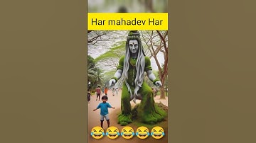 "When Lord Shiva Joins the Fun! Har Har Mahadev Moment!" #shortvideo cartoon