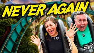 Kumba is GONE! Our Final Ride at Busch Gardens Tampa Bay