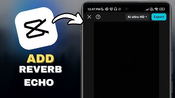 How to ADD REVERB & ECHO EFFECTS in CapCut in SECONDS!