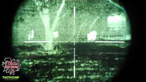 5 hogs came in and 1 left! HALO Thermal Savage Axis II 22-250 boot action