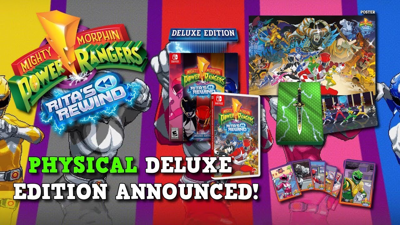 Mighty Morphin Power Rangers: Rita's Rewind – Physical Editions