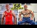 STRONGEST OLD MAN / Jacked at 58! 100 km run