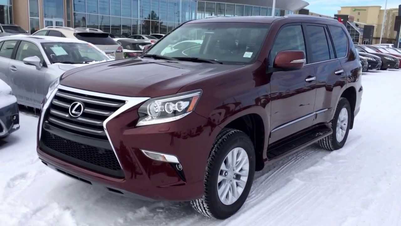 2014 Lexus Gx 460 4wd In Red Claret Mica Premium Package Review