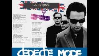 Video thumbnail of "Depeche Mode - It's No Good (extended  mix) HD High Quality"