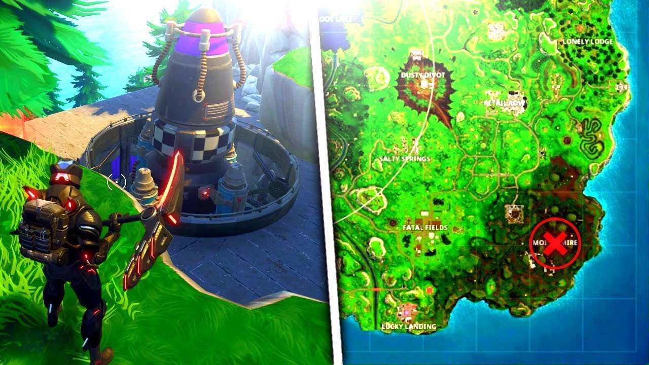 LAUNCHING ROCKET IN FORTNITE BATTLE ROYALE! VILLAIN LAIR ROCKET LAUNCHED! (Fortnite Blast Off Event) - LAUNCHING ROCKET IN FORTNITE BATTLE ROYALE! VILLAIN LAIR ROCKET LAUNCHED! (Fortnite Blast Off Event)
