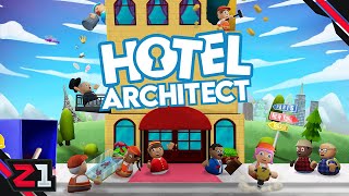 Building My Very FIRST HOTEL in Hotel Architect !