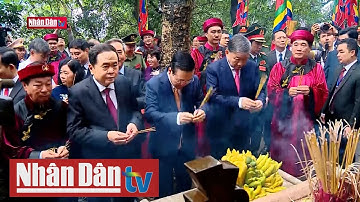 Chủ tịch nước dâng hương tưởng nhớ Vua Hùng