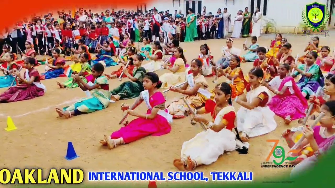 Lazyme Dance Performance || Oakland international school Tekkali || Independence day celebrations
