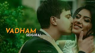 New Whatsapp status|๐Iravuku Nilavaga Nee ๐|Tamil love status|Vicky editzz|