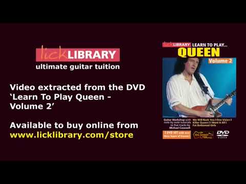 I Want It All - Guitar Solo Performance With Michael Casswell Licklibrary