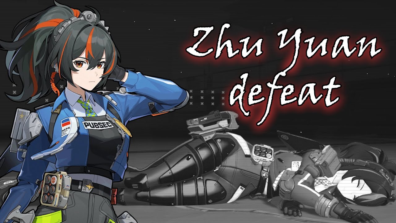Чжу Юань побеждён - Zenless Zone Zero (английская озвучка)
