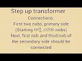 Step up transformer explained #remembeing technique for exams #FEEE in kannada