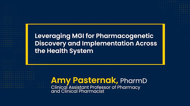 Leveraging MGI for Pharmacogenetic Discovery and I...