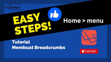 Laravel 9 - Membuat Breadcrumbs