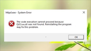Qt5Core.dll Was Not Found - Qt5Core.dll File Missing Error