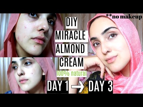 I Made A MIRACLE NIGHT CREAM With ALMONDS! *SHOCKED!* Anti-Aging + Skin Brightening! ~ Immy