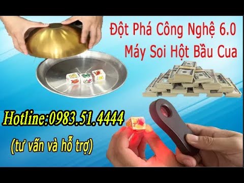 Vũ Khí Bí Mật của Thầy Thợ: Máy Đánh Bầu Cua Thông Minh Không Thể Bịp Vũ Khí Bí Mật của Thầy Thợ: Máy Đánh Bầu Cua Thông Minh Không Thể Bịp