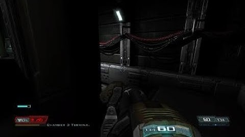 Doom 3 Funny moments Commando Demon encounter again Part 5 he chased me