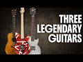 Three legendary guitars from music history | Eddie, Ace, and Johnny Cash