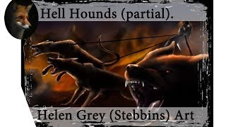 Speed Painting "Hell Hounds"