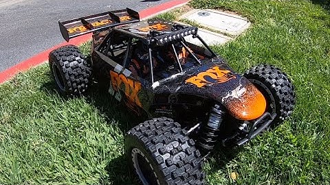 Losi DBXL-E 2.0 Final refresh Test run to make sure it works Fan replacement esc Brocken