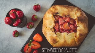 Strawberry Galette || Keto || Галета с Клубникой