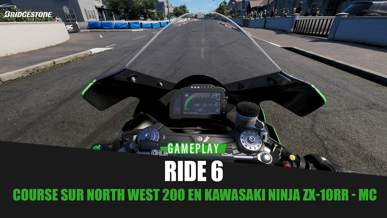 Ride 6 - Course sur North West 200 en Kawasaki Ninja ZX-10RR - MC