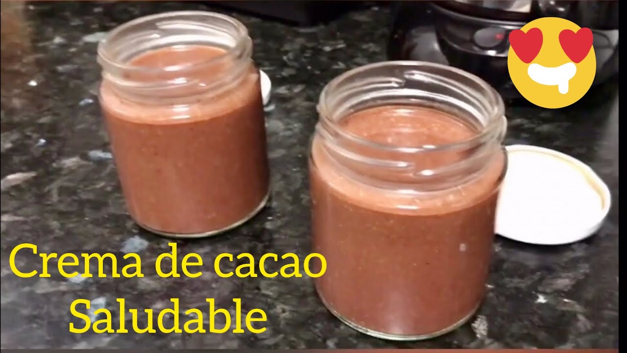 Crema de cacao como la Nutela o la Nocilla, version sana - Monsieur Cuisine