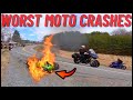 WORST MOTORCYCLE CRASHES 2023