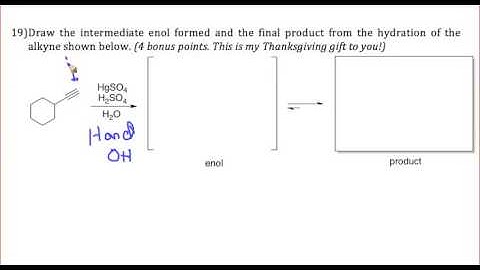 Hydration of a Terminal Alkyne