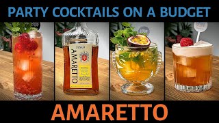 3 Amaretto Party Cocktails on a Budget