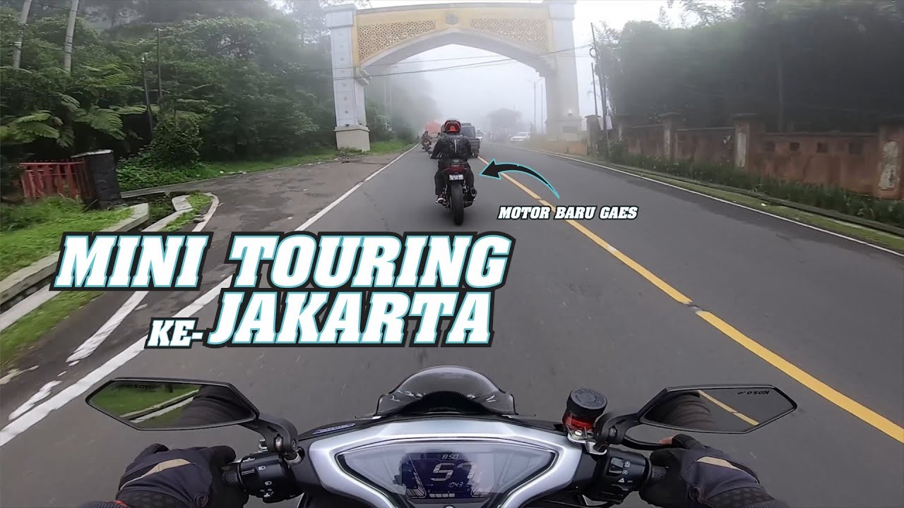 MINI TOURING KE JAKARTA ! | PUNCAK SEDIKIT BERKABUT ! | YAMAHA AEROX 155 | MOTOVLOG 46#