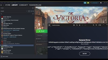 Fix Victoria 3 Launcher Not Working General Error Initializing Game Failed