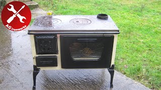 Cheap wood stove  Restoration