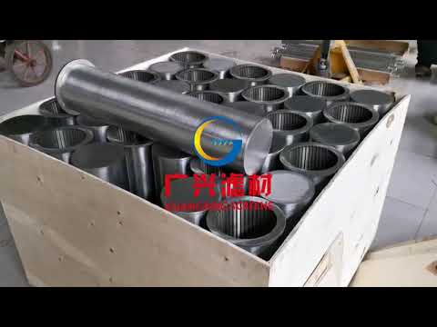 wedge wire strainer