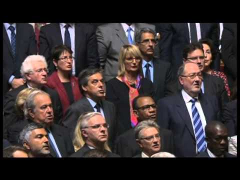 ფრანგმა დეპუტატებმა სხდომის დაწყებამდე \"მარსელიოზა\" შეასრულეს