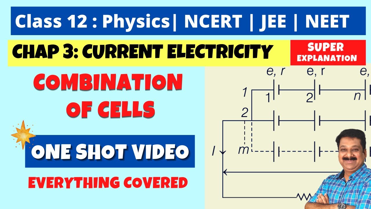 Combination of Cells, Series Combination of Cells, Parallel Combination