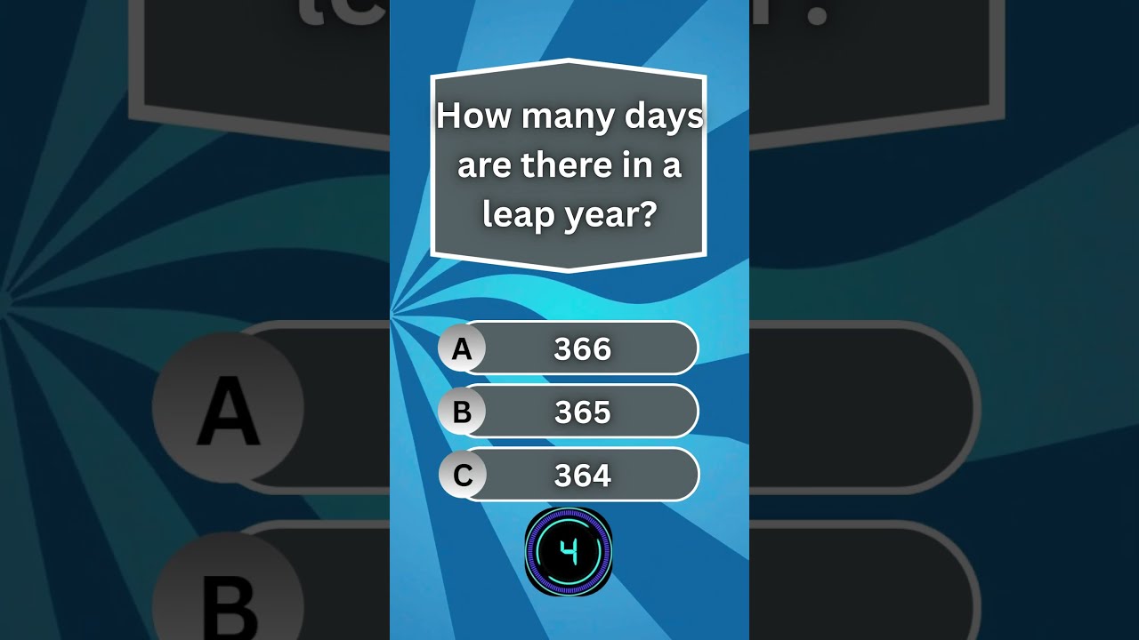 Fun Quiz Shorts General Knowledge Challenge Trivia