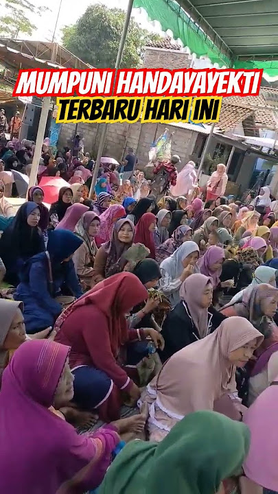 TODAY'S LATEST MUMPUNI #shorts #mumpuni #mumpunihandayayekti