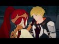 Rwby pyrrha kisses jaune