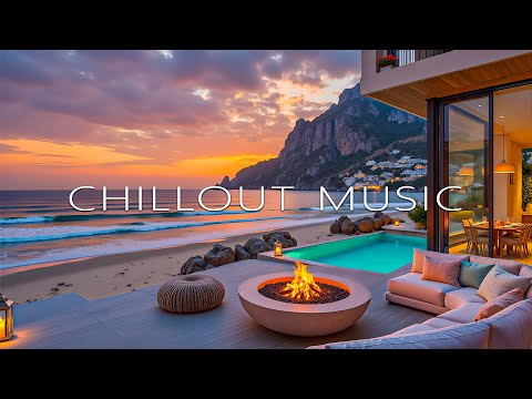 Sunset Beachfront Chillout 2025 🌅 Luxury Lounge & Deep