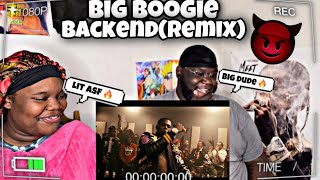 Big Boogie - Backend(Remix) (Reaction Video) #bigboogie #fyp #reactionvideo @BIGBOOGIEMUSIC