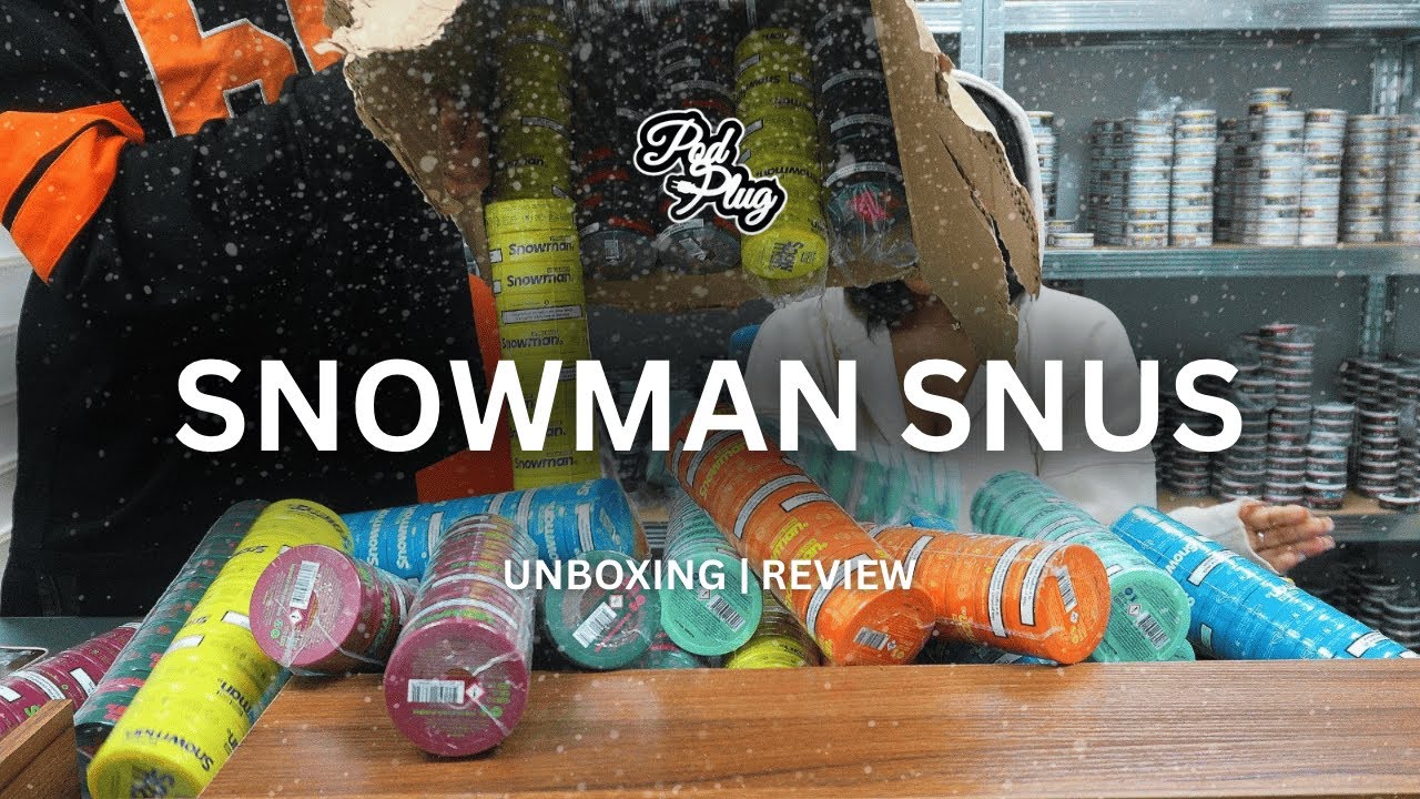 TRYING SNOWMAN SNUS?! 6 FLAVOURS