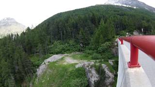 Saas Fee zip wire pt.2