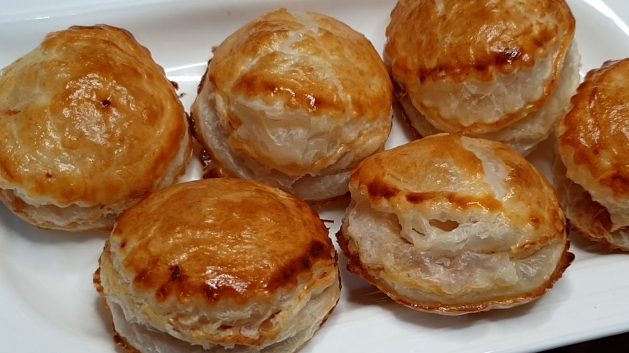 Perfect Chicken Puff Patties Recipe made at home by Kitchen with Ambiha ...