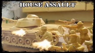 Army Men | House Assault | Full Movie | A Toy Army Men Stop Motion