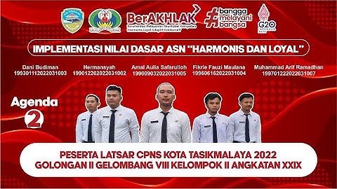 IMPLEMENTASI NILAI DASAR ASN “HARMONIS DAN LOYAL” #Latsar #Cpns