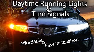 Easy Daytime Running Lights & Turn Signals